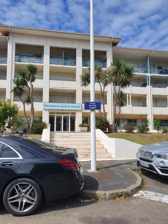 Appartement Golf Et Nivelle Avec Piscine Et Parking Сибур Экстерьер фото